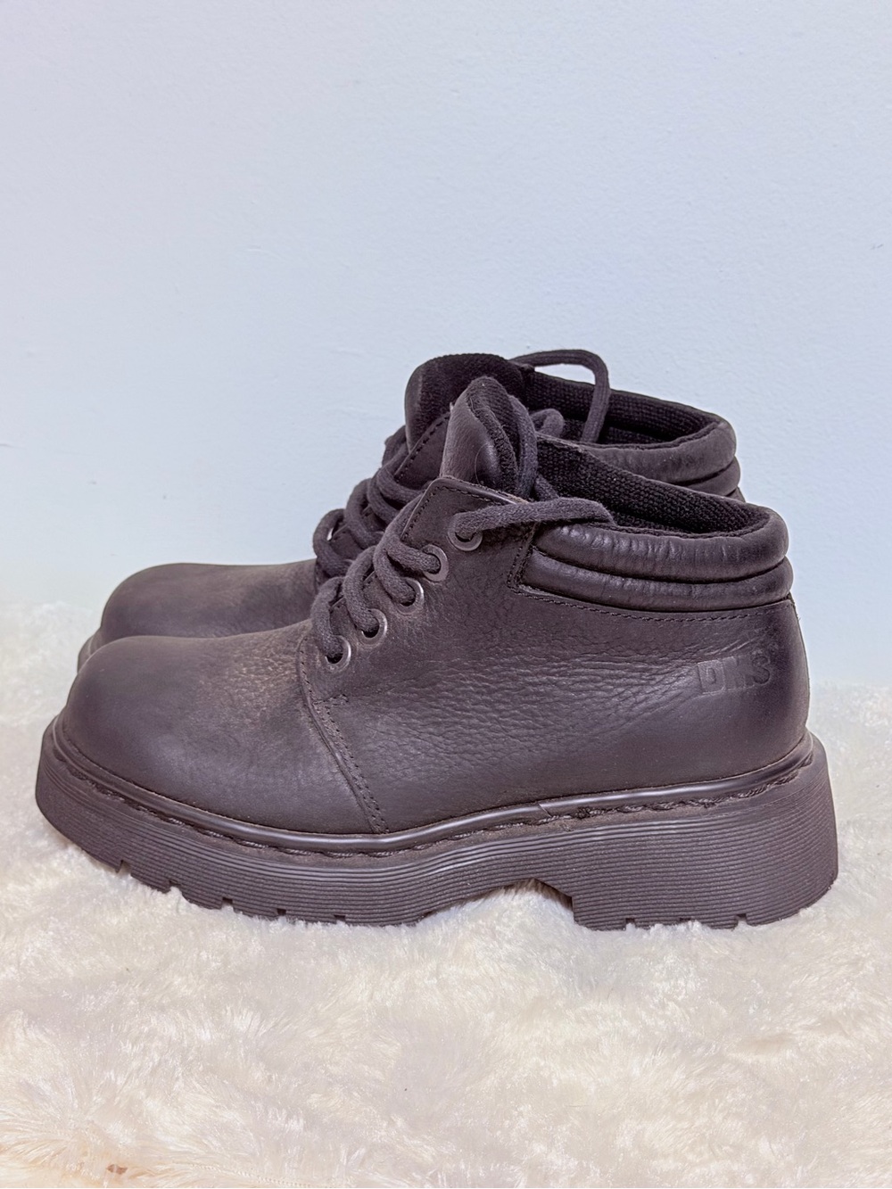 Dr Marten’s Black Chukka Lace-Up Boots Size 4 Vintage